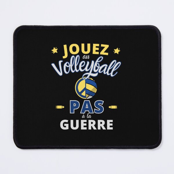 Item preview, volleyball player - play volleyball not war designed and sold by RomualdGR.