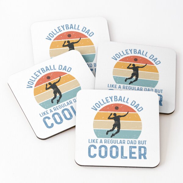 Item preview, Volleyball Dad Like A Regular Dad But Cooler Fathers Day designed and sold by Mansn.