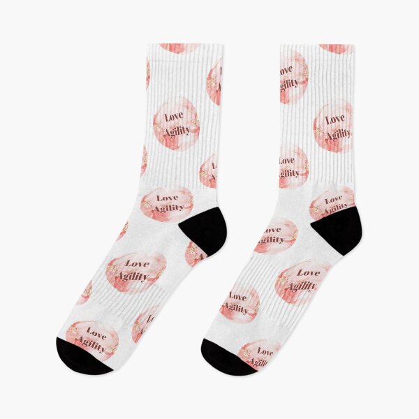 Item preview, Love agility on a pink mottled background designed and sold by PausePapote.