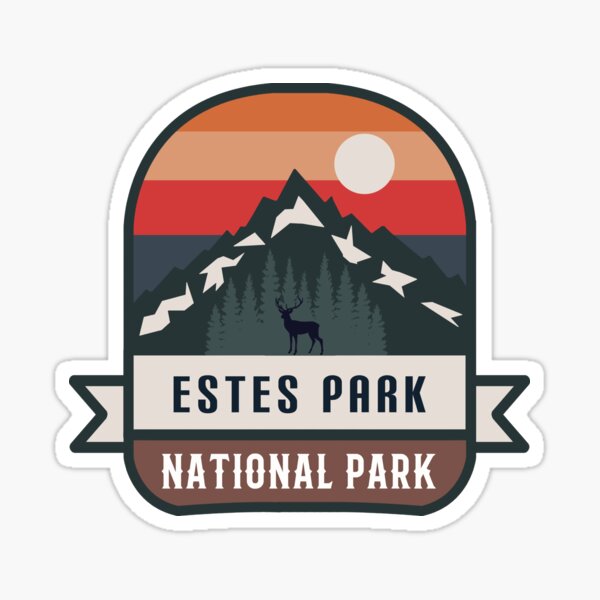 Estes Park Colorado Souvenir Ski Snowboard Patch 
