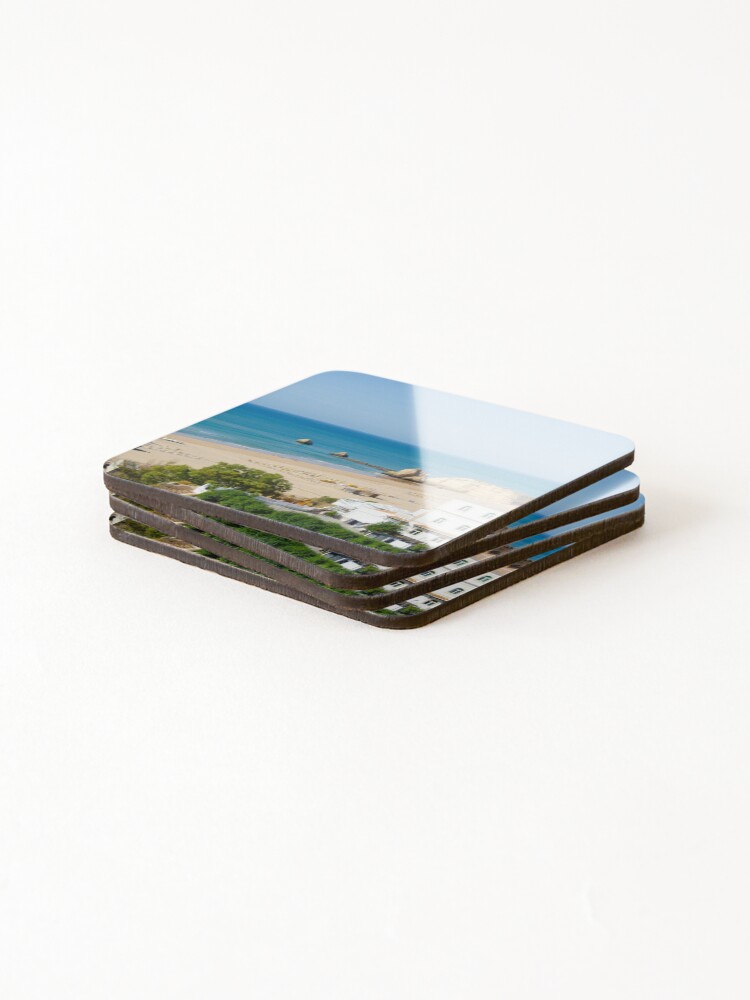 Thumbnail 4 of 5, Coasters (Set of 4), Praia Da Rocha designed and sold by GG-ART.
