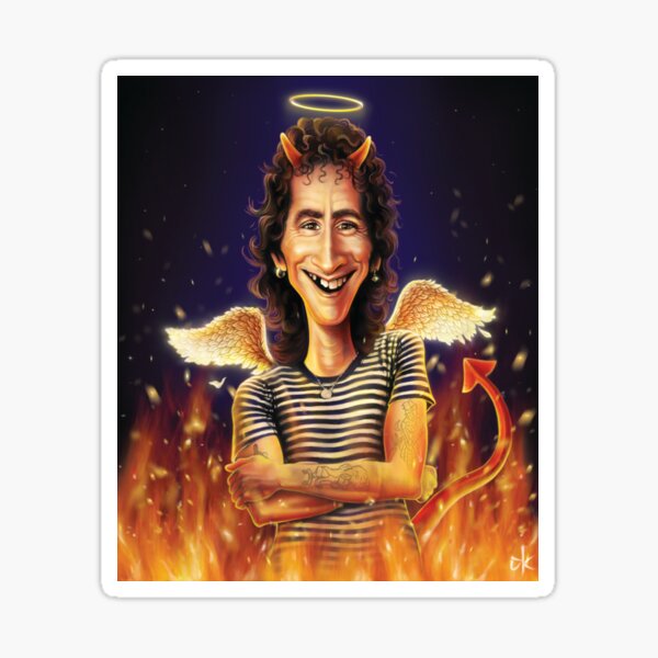 Bon Scott Sticker