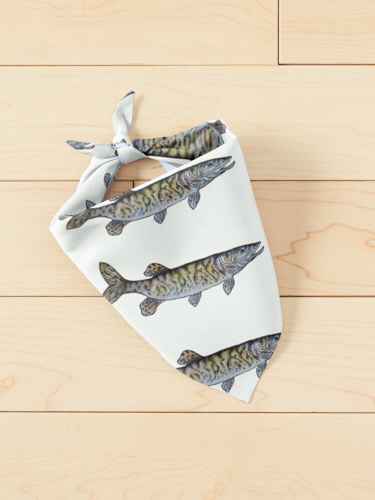 Largemouth Bass Camo Pattern Pet Bandana for Sale by Michelebuttons