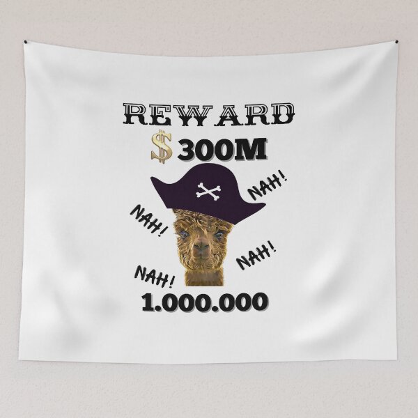 Item preview, Reward $300M and 1M Alpaca - Nah! designed and sold by CoolestStore.