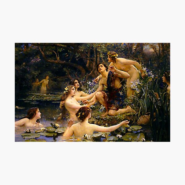 Item preview, Water Nymphs  Henrietta Rae ,Mermaids, Nmphs, Sirens, Sea Goddesses ,Nymphs in art designed and sold by TeeARTHY.
