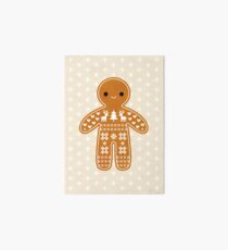 Sweater Pattern Gingerbread Cookie Art Board Print