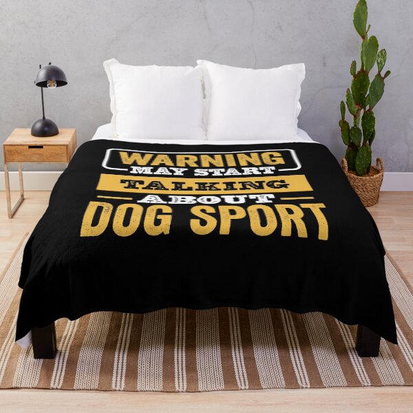 Item preview, La advertencia puede comenzar a hablar sobre el deporte para perros, el regalo de Navidad para los amantes del deporte para perros designed and sold by xlnv.