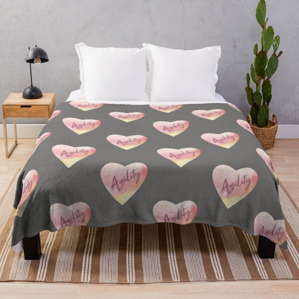 Item preview, Agility in a pink and yellow gradient heart designed and sold by PausePapote.