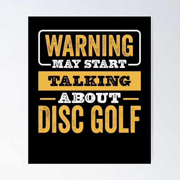 Artikelvorschau, Warnung: Es kann sein, dass man über Discgolf spricht, ein Weihnachtsgeschenk für Discgolf-Liebhaber entworfen und verkauft von xlnv.
