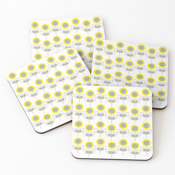 Item preview, Yellow and Grey Art designed and sold by Nisha Prabhu.