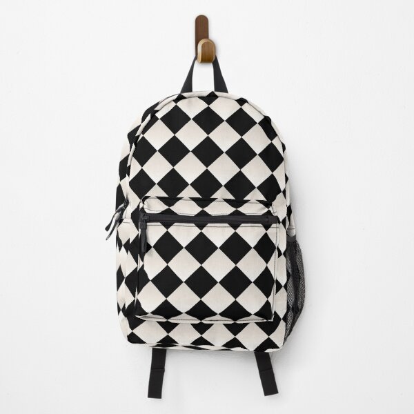 Item preview, Tiled Floor Pattern Black and White designed and sold by JustCoolShop.