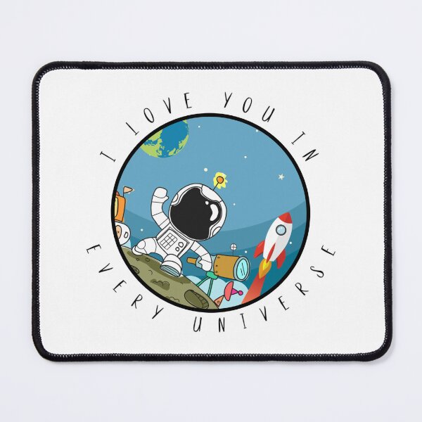 Item preview, I love you in every universe designed and sold by clients.
