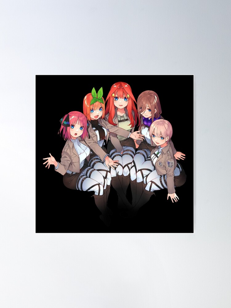 The Quintessential Quintuplets Poster for Sale by collinscathy