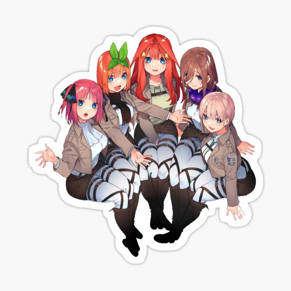The Quintessential Quintuplets Season 3 Sticker for Sale by Kami-Anime