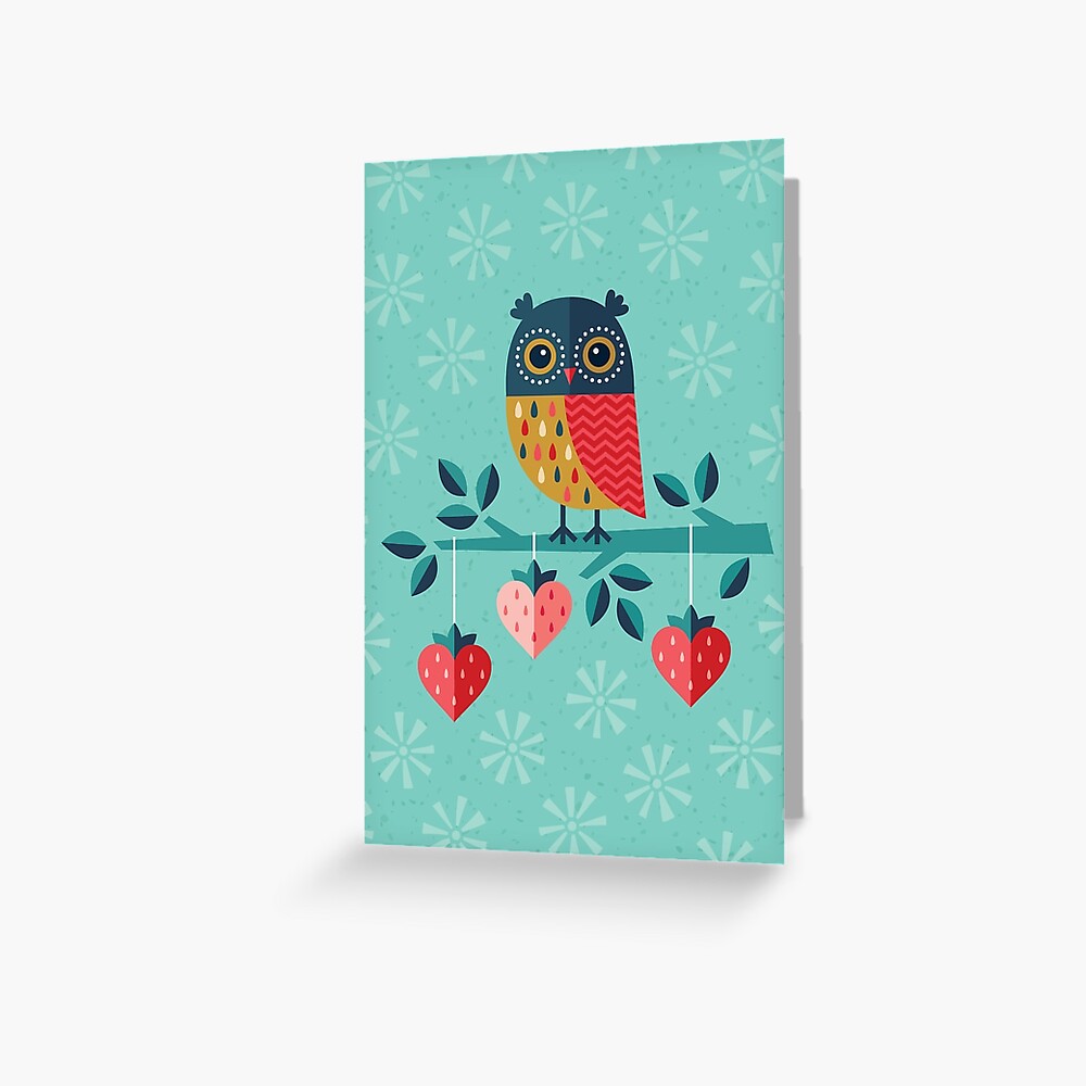 Owl Always Love You Greeting Card For Sale By Daisy Beatrice Redbubble 3483