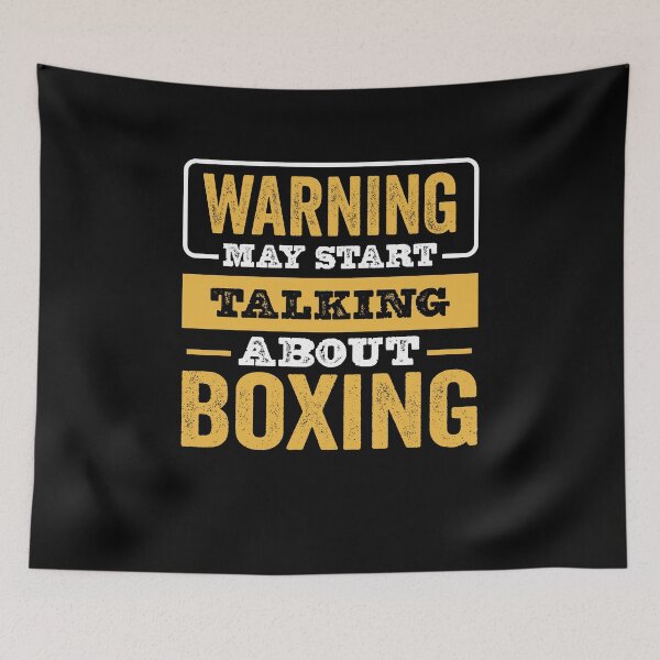 Item preview, Warning May Start Talking About Boxing , Boxing  Lovers Christams Gift designed and sold by xlnv.
