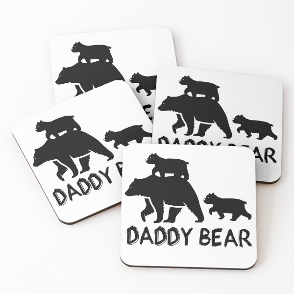 Item preview, father's day gift daddy bear designed and sold by Toonify4U.