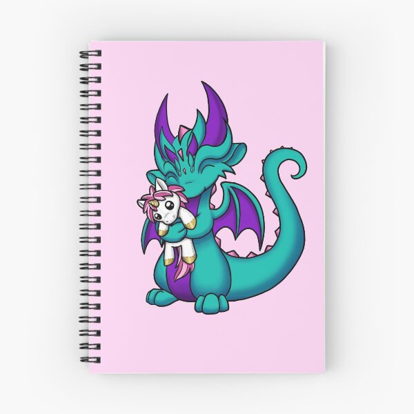 Item preview, Dragon with Unicorn Plushie designed and sold by Dragons and Beasties.