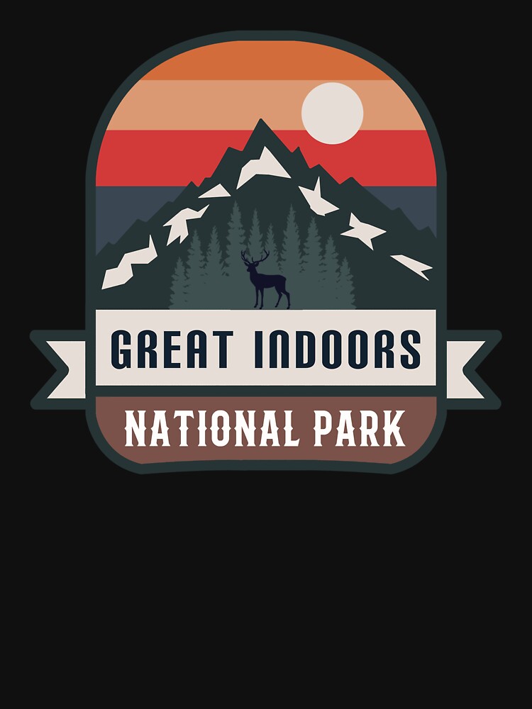 Imagen 7 de 7, Camiseta deportiva con la obra Gran Parque Nacional Interior, diseñada y vendida por Road-tees.