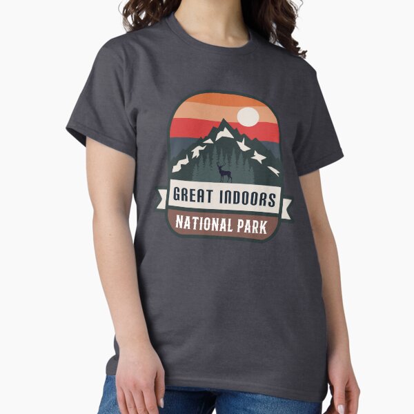 Vista previa del artículo con la obra «Gran Parque Nacional Interior», diseñado y vendido por Road-tees.