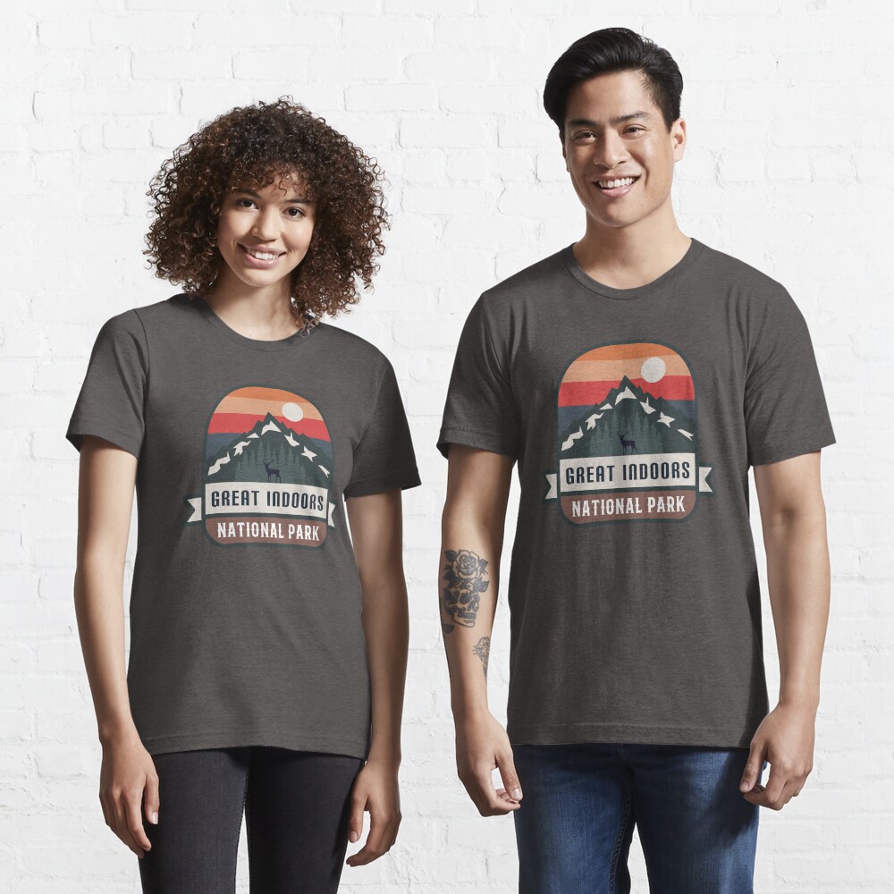 Vista previa del artículo con la obra «Camiseta esencial», diseñado y vendido por Road-tees.
