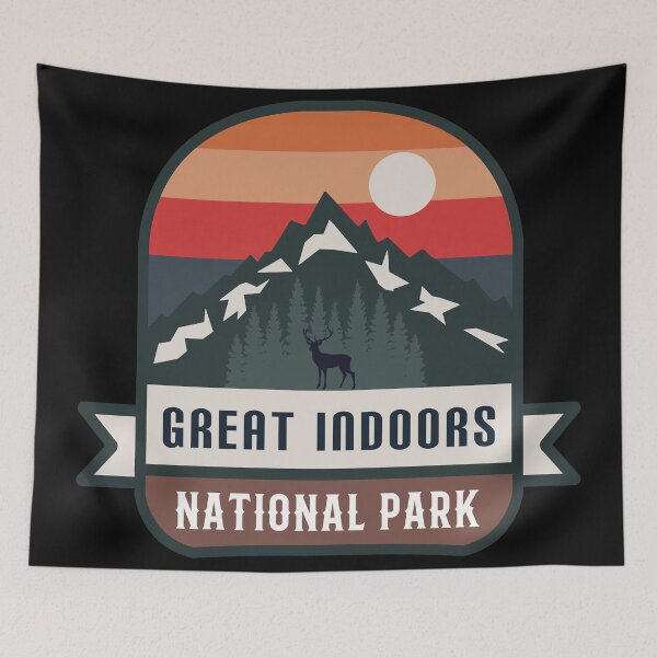 Item preview, Great Indoors National Park designed and sold by Road-tees.