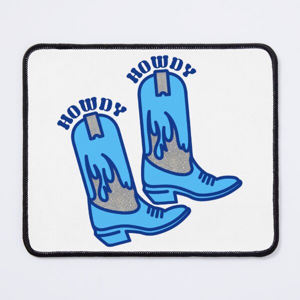 Item preview, howdy boots - blue designed and sold by Julia Santos.