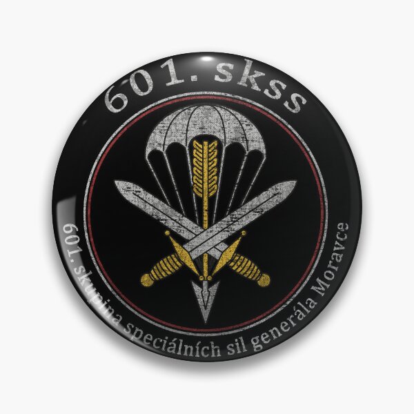 Item preview, Czech Special Forces 601 SKSS Army Patch #2161 designed and sold by Rare-Militia.