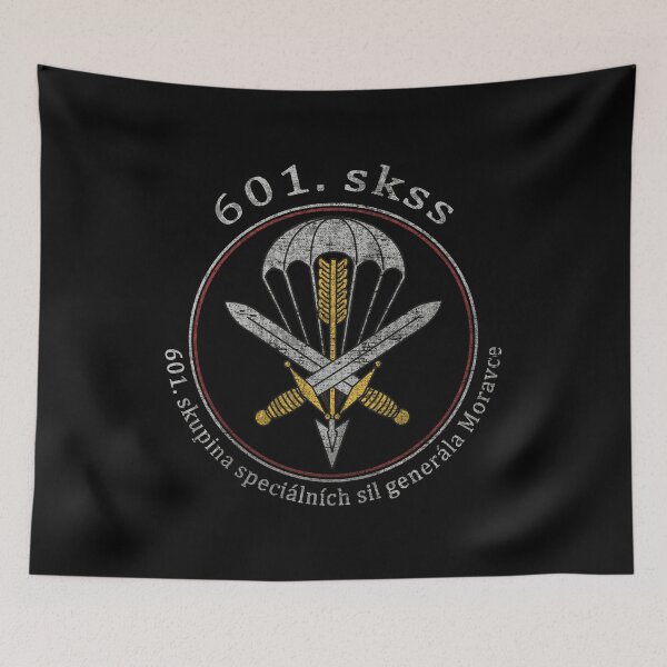 Item preview, Czech Special Forces 601 SKSS Army Patch #2161 designed and sold by Rare-Militia.