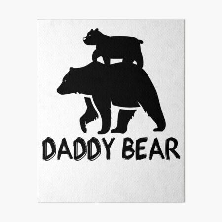 Papa Bear Costume Gifts Art Board Print for Sale by MotorLykan9k