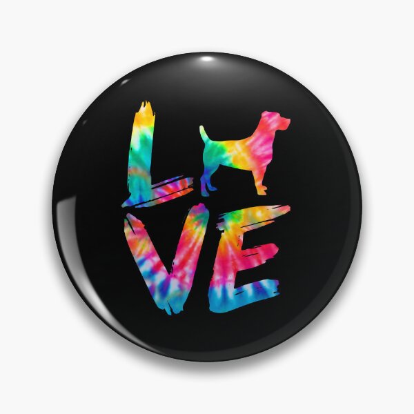 Item preview, Jack Russel Dog Love Tie Dye Design designed and sold by rafaeltto.