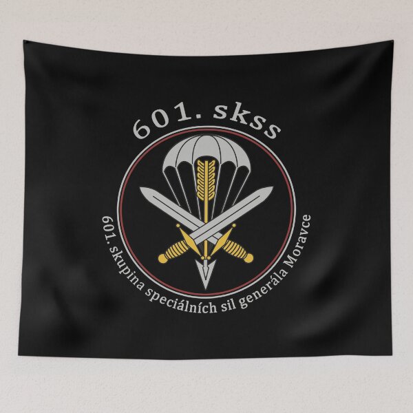 Item preview, Czech Special Forces 601 SKSS Army Patch #2160 designed and sold by Rare-Militia.