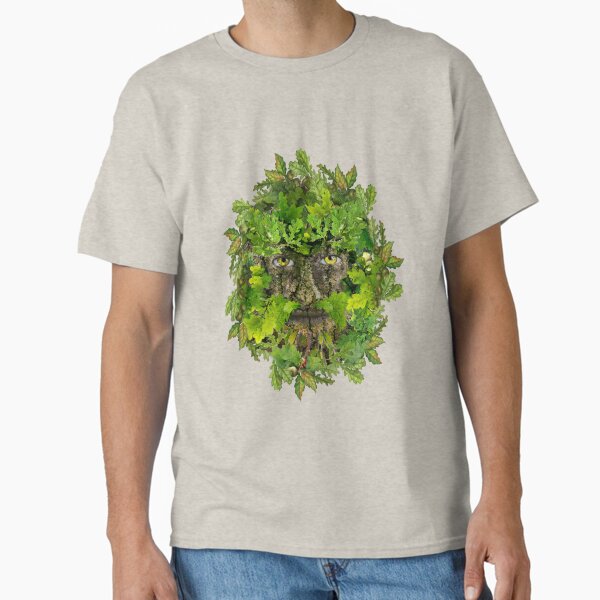 Greenman in oval wreath Classic T-Shirt