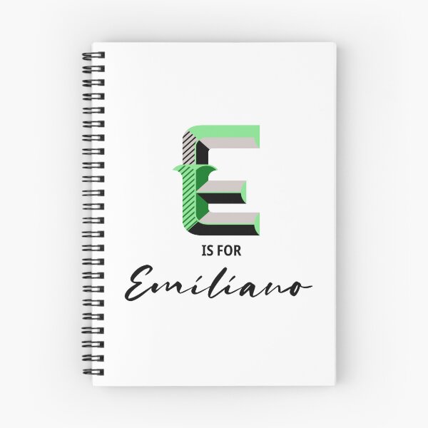 Item preview, E is for Emiliano designed and sold by LoveThatName.