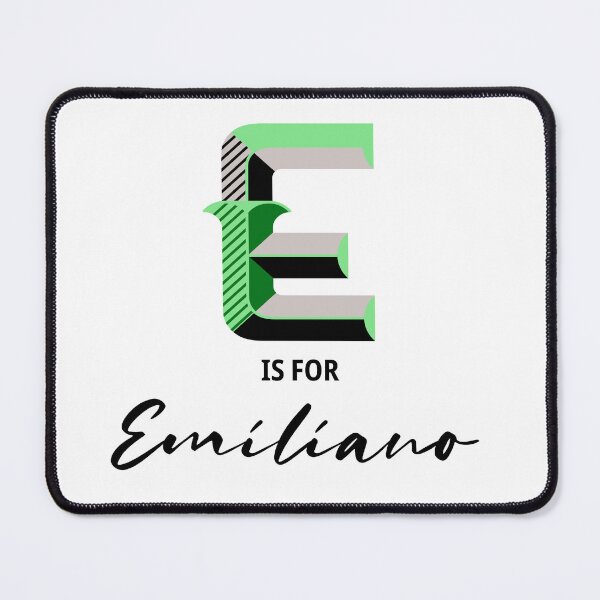 Item preview, E is for Emiliano designed and sold by LoveThatName.