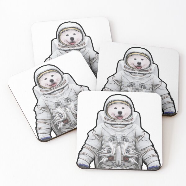 Item preview, Space dog designed and sold by SixPixeldesign.