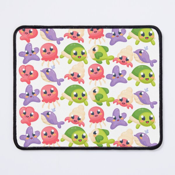 Item preview, Cute Big Eyed Sea Creatures designed and sold by WhatThePublicWa.