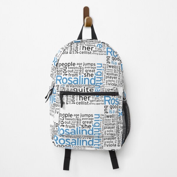 Item preview, Rosalind est un cauchemar Taskmaster blanc et bleu classique designed and sold by spicecarnerl.