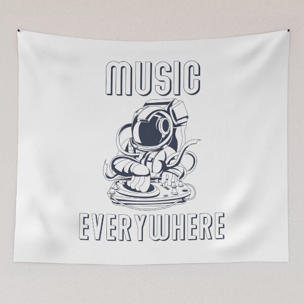Item preview, The space DJ: music has no boundaries designed and sold by Goliardika-Shop.
