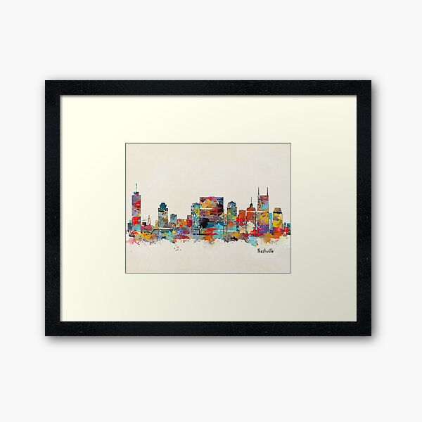 Item preview, Nashville Tennessee skyline designed and sold by bri-b.