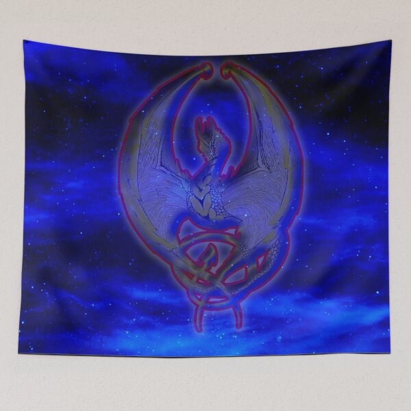 Item preview, Dragon in the sky designed and sold by Angelle55.
