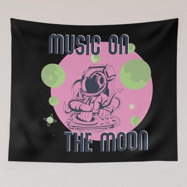 Item preview, The space DJ: music everywhere designed and sold by Goliardika-Shop.