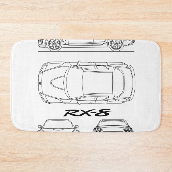 Item preview, RX-8 Blueprint In Black Classic  designed and sold by spicecarnerl.