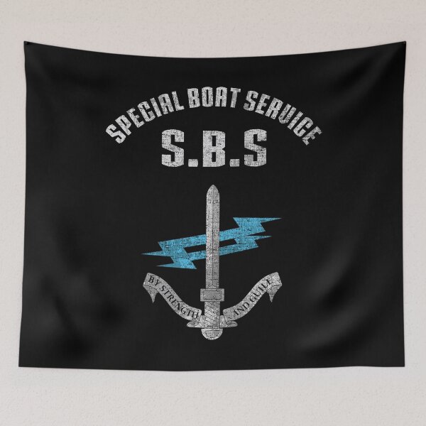 Item preview, British Special Forces UK Special Boat Service SBS Patch #2168 designed and sold by Rare-Militia.