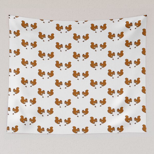 Item preview, Squirrels with Acorn Hats designed and sold by StickerHome.