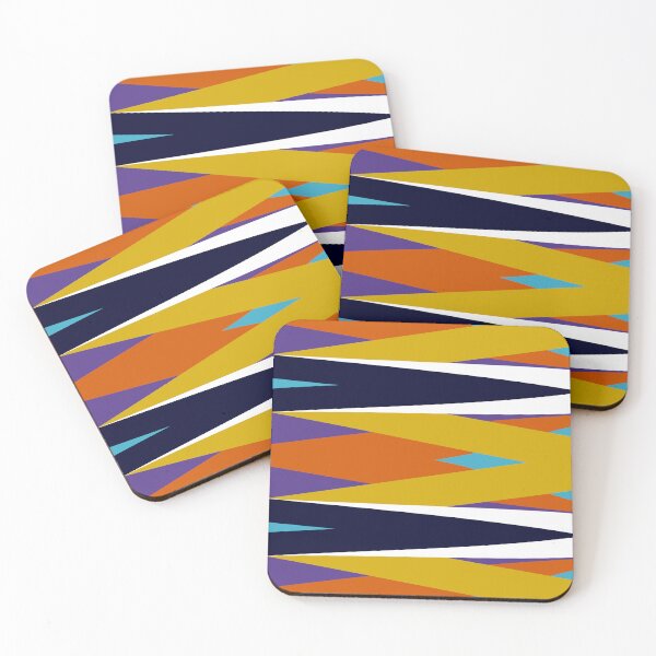 Item preview, Abstract Groovy Colorful Geometric Pattern designed and sold by likebakerdo.
