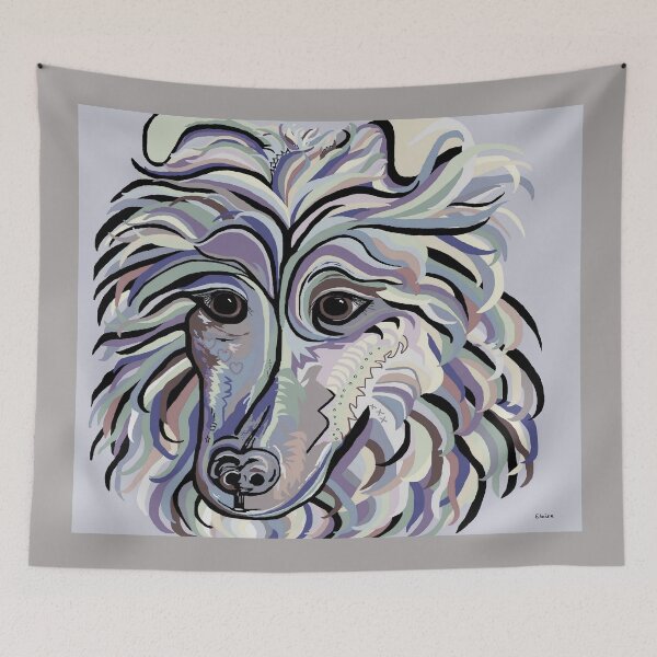 Item preview, Collie in Denim Colors designed and sold by EloiseArt.