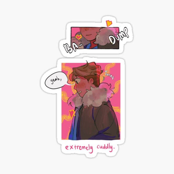 Well, you look cuddly - Ver. 2 (HEARTSTOPPER) Sticker