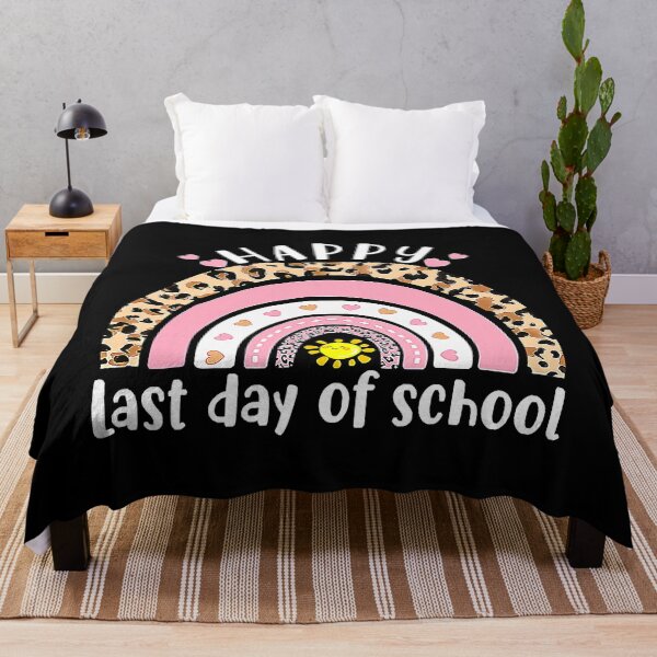 Item preview, Leopard Cute Rainbow Happy Last Day Of School Funny Kids designed and sold by troubledcommand.