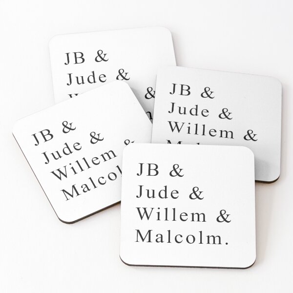 Item preview, JB & Jude & Willem & Malcolm designed and sold by JenDouArt.